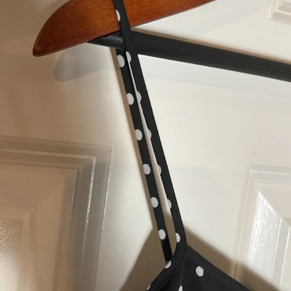 J.Crew women’s black and white thin strapped dress size 0 - Picture 3 of 12